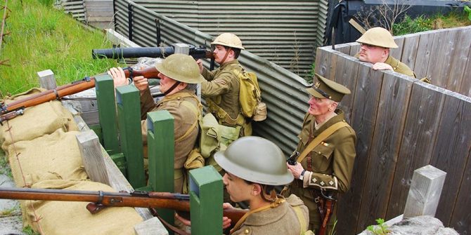 wwi trench assault experience